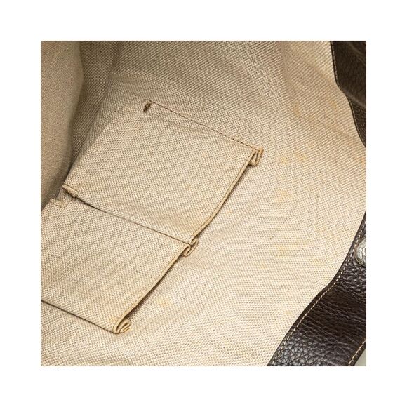 Pre Loved Gucci GG Monogram Tote Women Brown Tote Bags - Picture 8 of 8